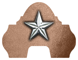 DARAY-L-430-SL-BZ Star Silver-Bronze